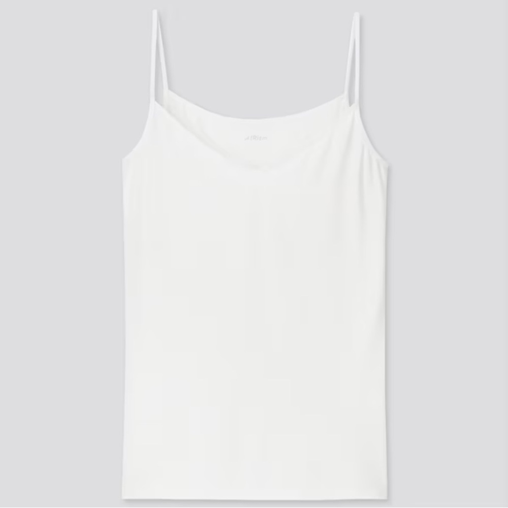 NWT Uniqlo AIRism V-Neck Seamless Camisole